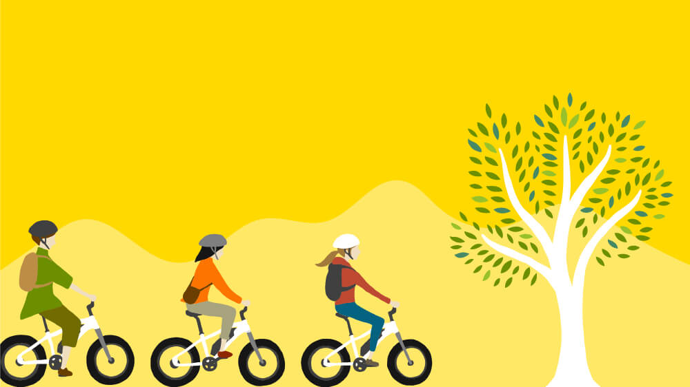 動画で楽しむシラカバイク イメージ